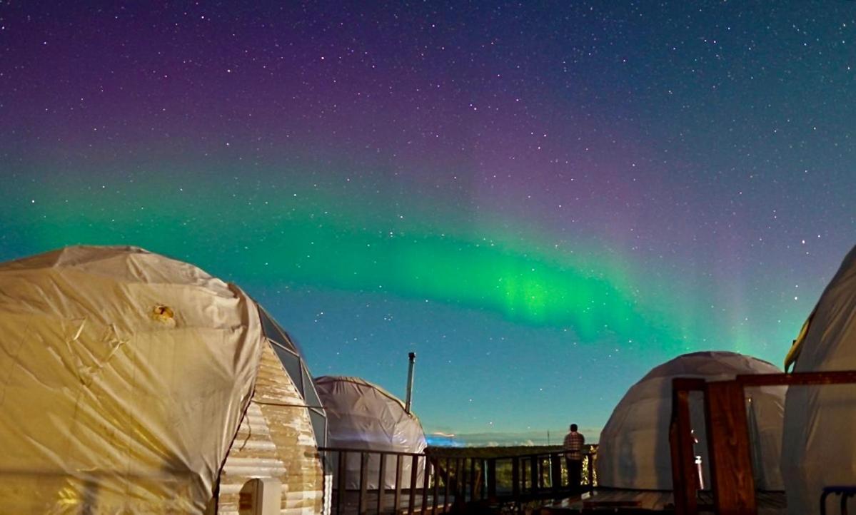 Глэмпинг Aurora Village Murmansk Exteriér fotografie