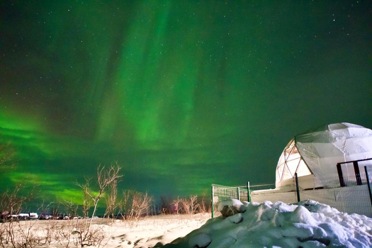 Глэмпинг Aurora Village Murmansk Exteriér fotografie