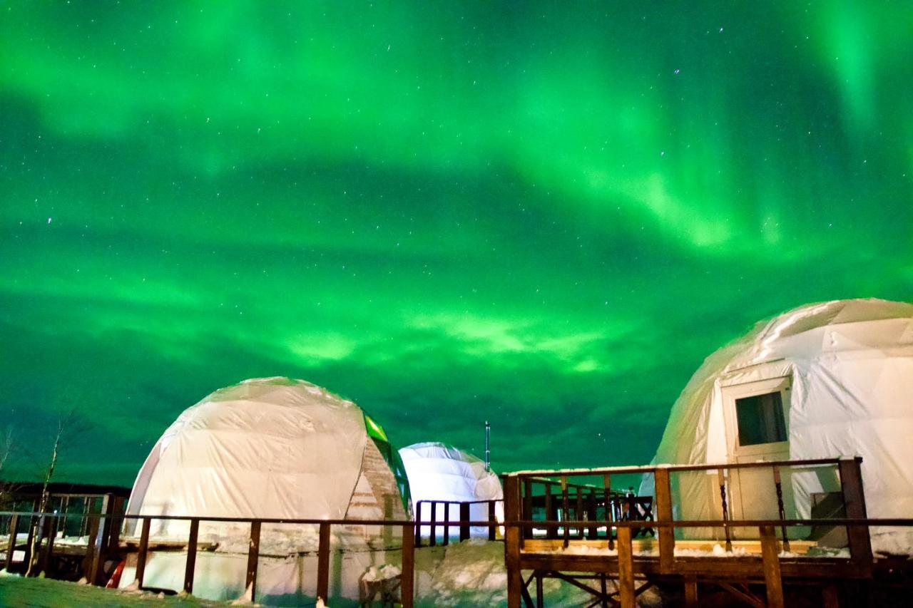 Глэмпинг Aurora Village Murmansk Exteriér fotografie