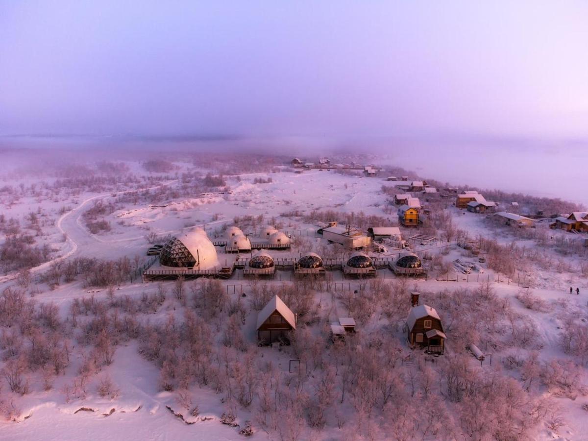 Глэмпинг Aurora Village Murmansk Exteriér fotografie