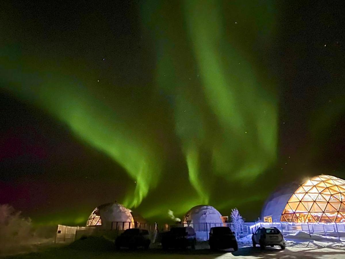 Глэмпинг Aurora Village Murmansk Exteriér fotografie