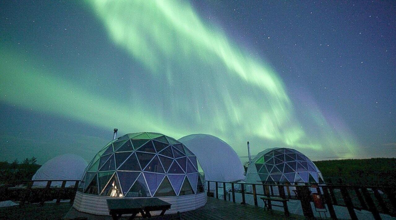 Глэмпинг Aurora Village Murmansk Exteriér fotografie